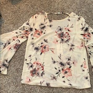 Floral long sleeve